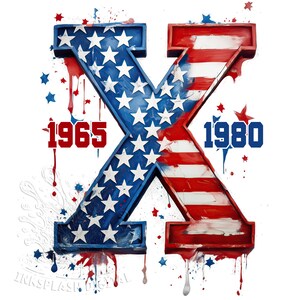 Generation X Png, Gen X Png, American Flag Png, Sarcastic Png, Funny Png, Png Designs, Generation Sublimation Designs, Patriotic Png