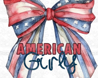 Coqueta PNG del 4 de julio, diseño femenino americano (descarga digital)