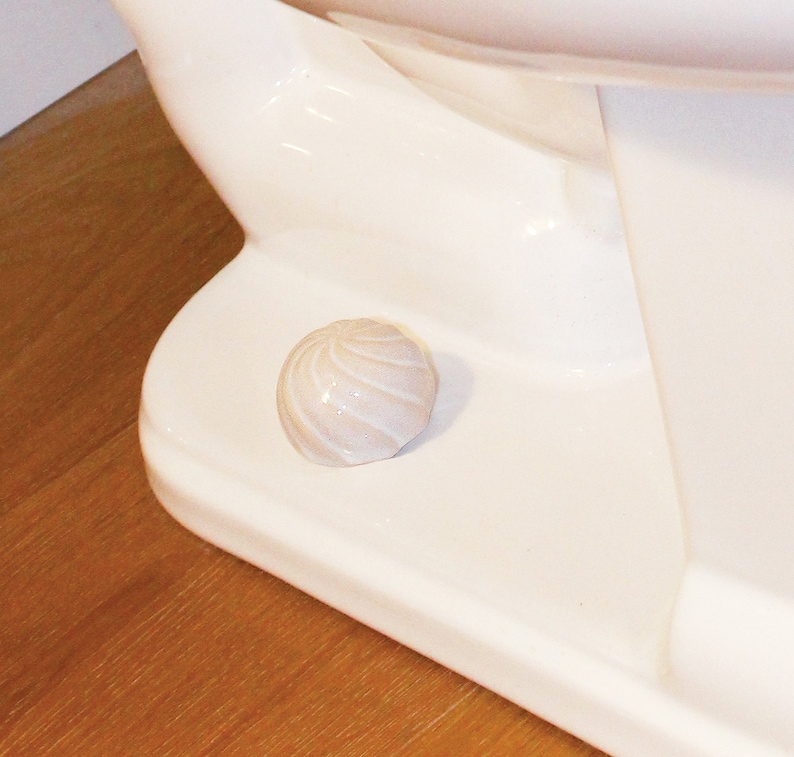 Ceramic Toilet Bolt Covers Set of 2 Sea Shells in Etsy