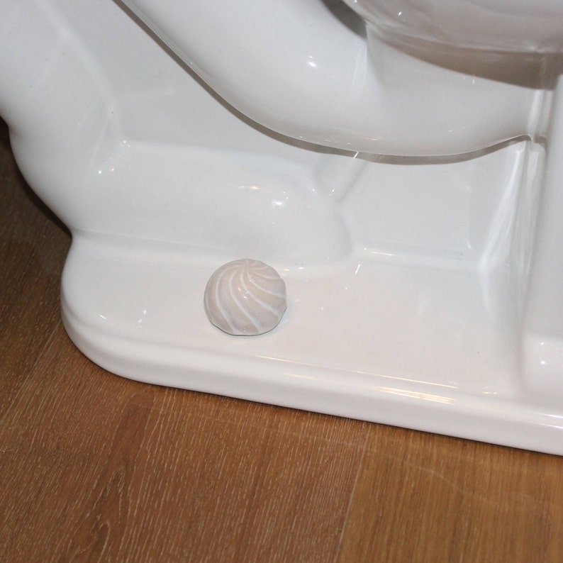 Ceramic Toilet Bolt Covers Set of 2 Sea Shells in Etsy