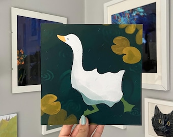 Happy Duck Print