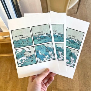 Worse Things Happen at Sea Riso Print