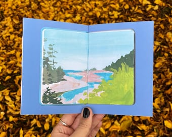 Drawings from Vancouver Island Sketchbook Zine
