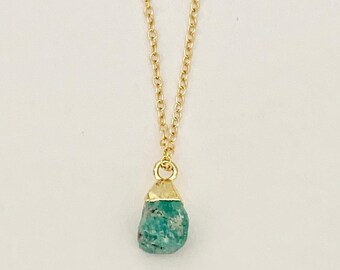Turquoise necklace, Gold fill jewelry, gold fill turquoise, turquoise, turquoise jewelry,December birthstone gift,