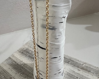Gold filled rolo chain,Mother's day gift,rolo chain,finished chain,mother's day gift, chains, gold necklace,14kt gold fill chain