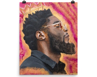 King K.R.I.T. Art Print - Made By Malik