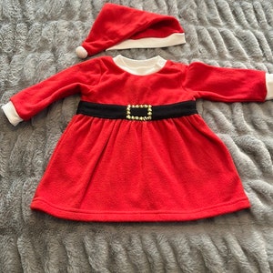 Santa suit toddler baby boy