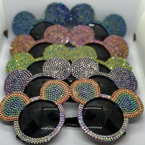 Rhinestone Mouse Sunglasses