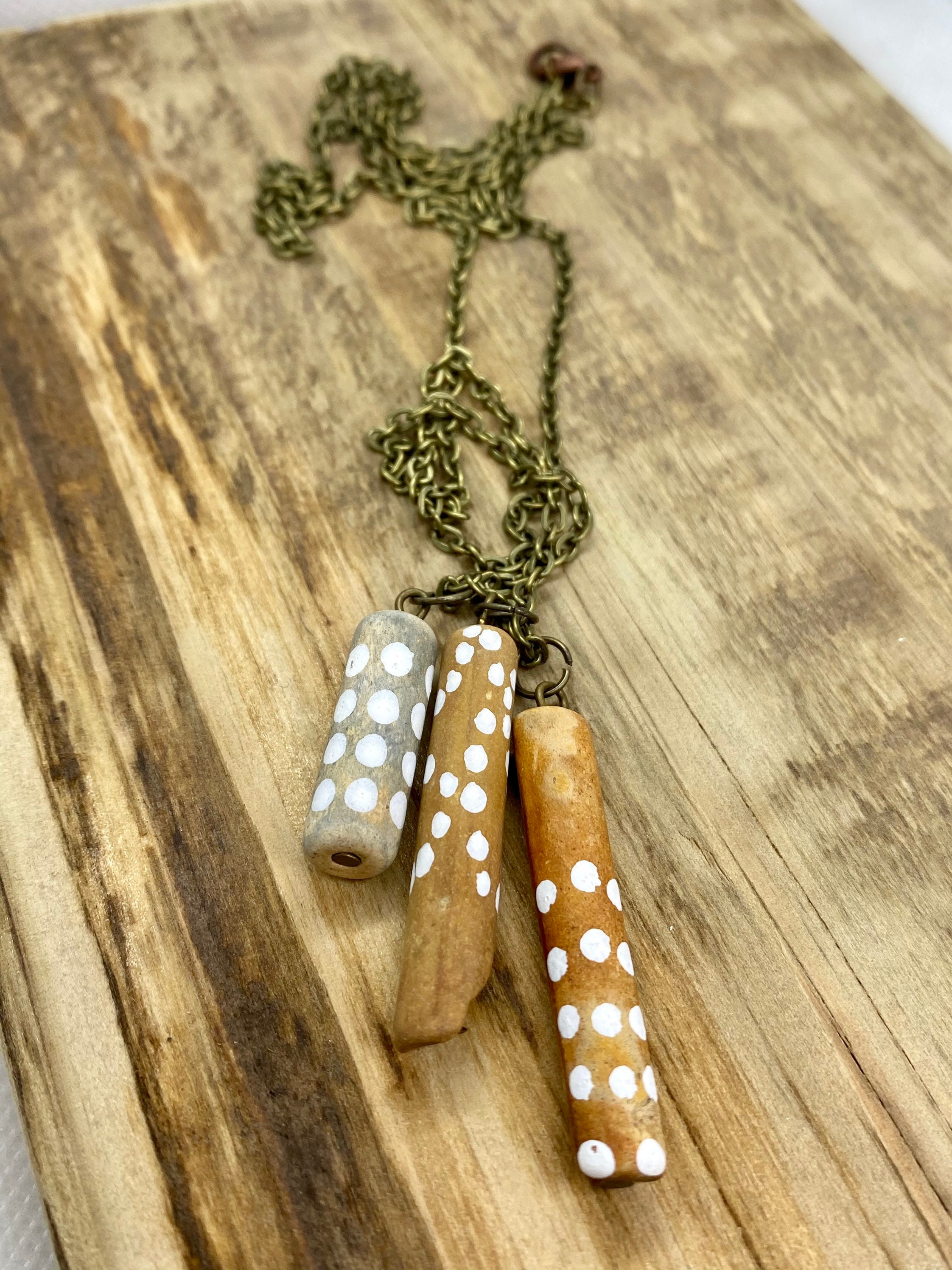 Antique Clay Pipe Necklace Pembrokeshire Jewellery Etsy