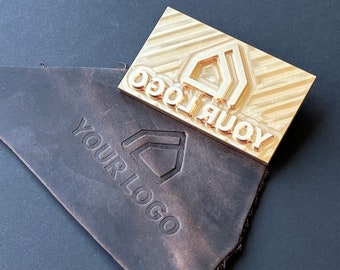 Custom Brass Stamp for leather, Leather Stamp, Wood Stamp, Branding Iron, Wood burning, Personalized Stamp, Logo Stamp, Hot Foil stamp, Seal