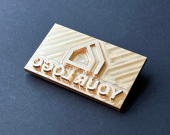 Custom Brass Stamp for leather, Leather Stamp, Wood Stamp, Branding Iron, Wood burning, Personalized Stamp, Logo Stamp, Hot Foil stamp, Seal