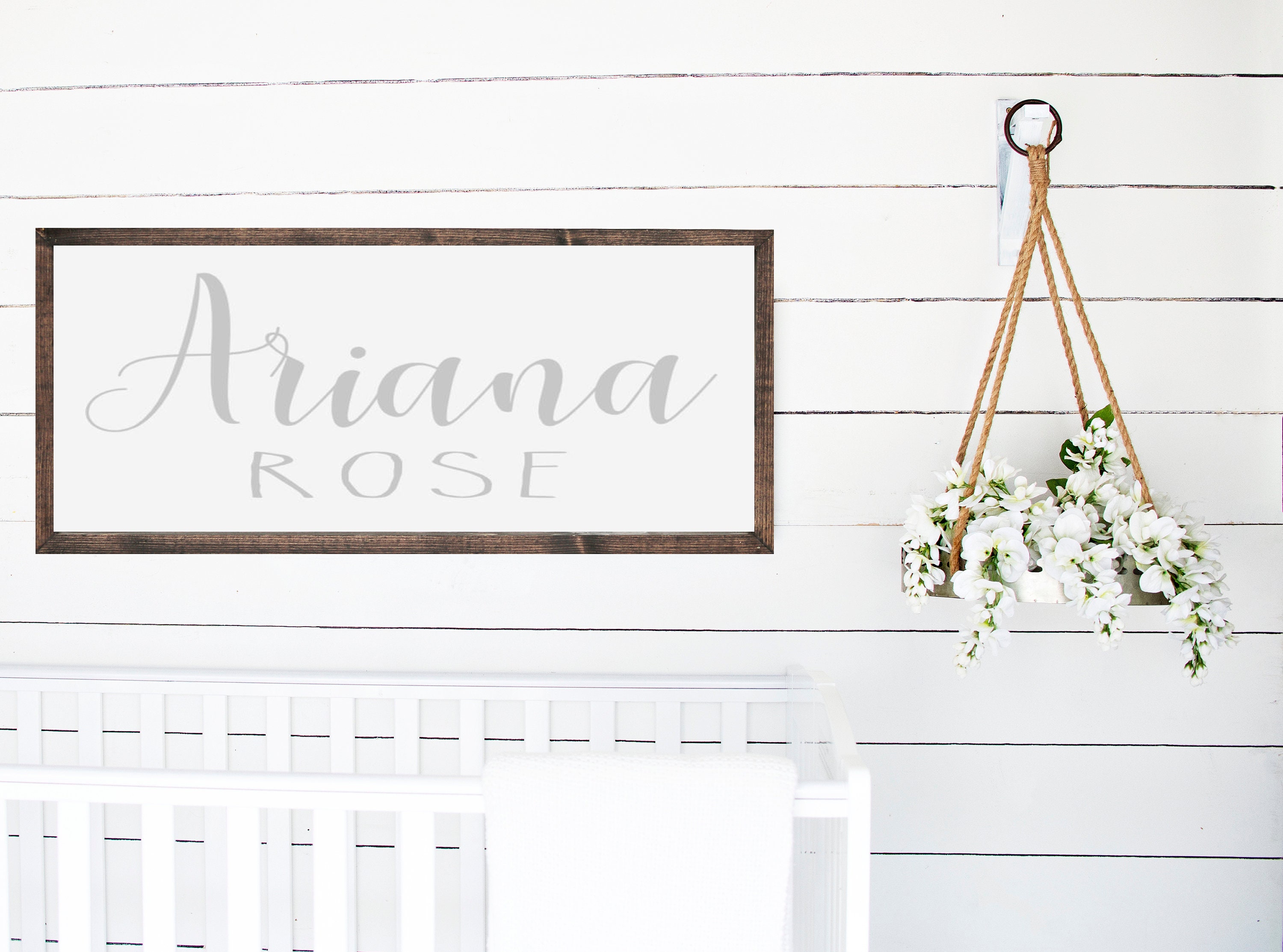 Nursery Name Sign Baby Girl Sign Baby Name Sign Nursery Etsy