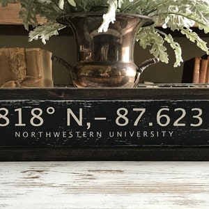 Loyola University | (LU) | Longitude and Latitude Sign | Graduate | Him/Her | Dorm | Retirement| Graduation