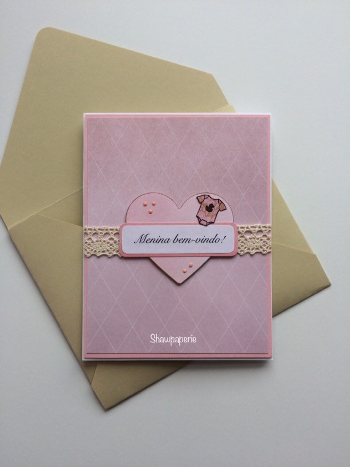 Portuguese Baby Shower Cards Handmade Etsy