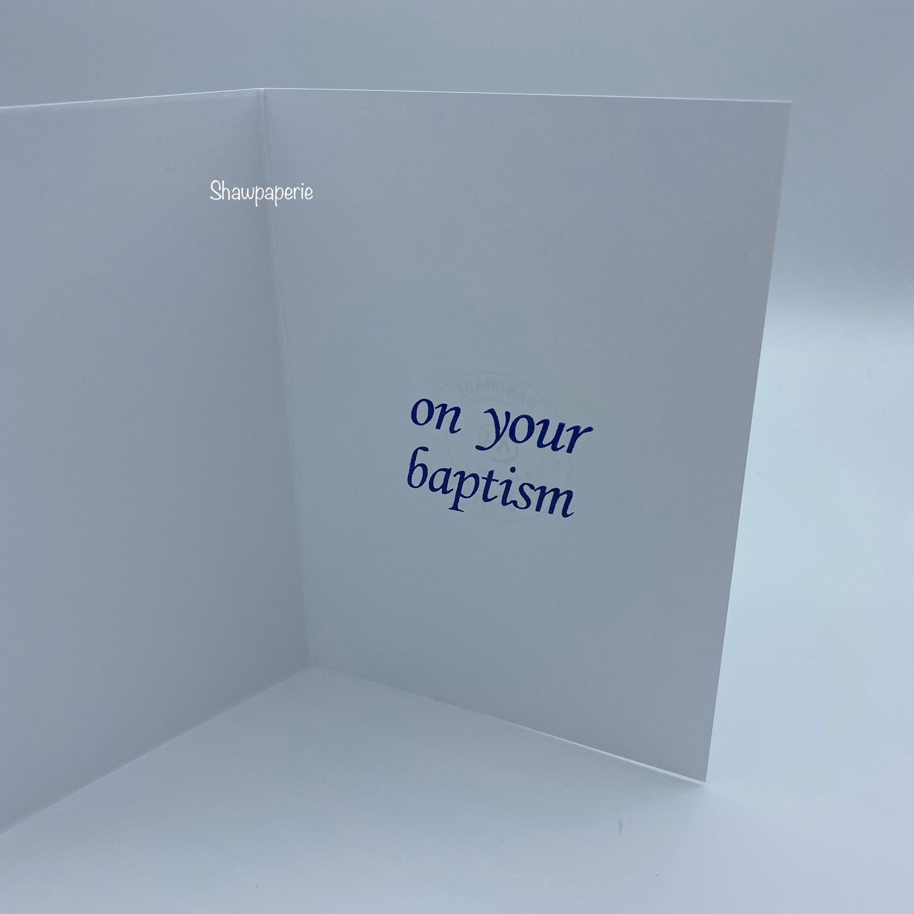 JW Baptism Card Teen Boy Handmade - Etsy