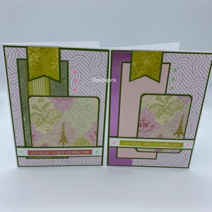 Joyeux Anniversaire - French Anniversary Card - Handmade