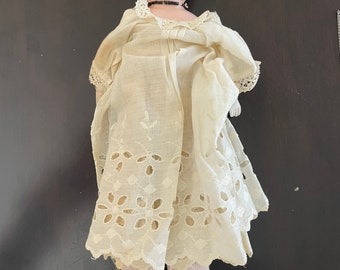 Antique German Minerva 12” Doll