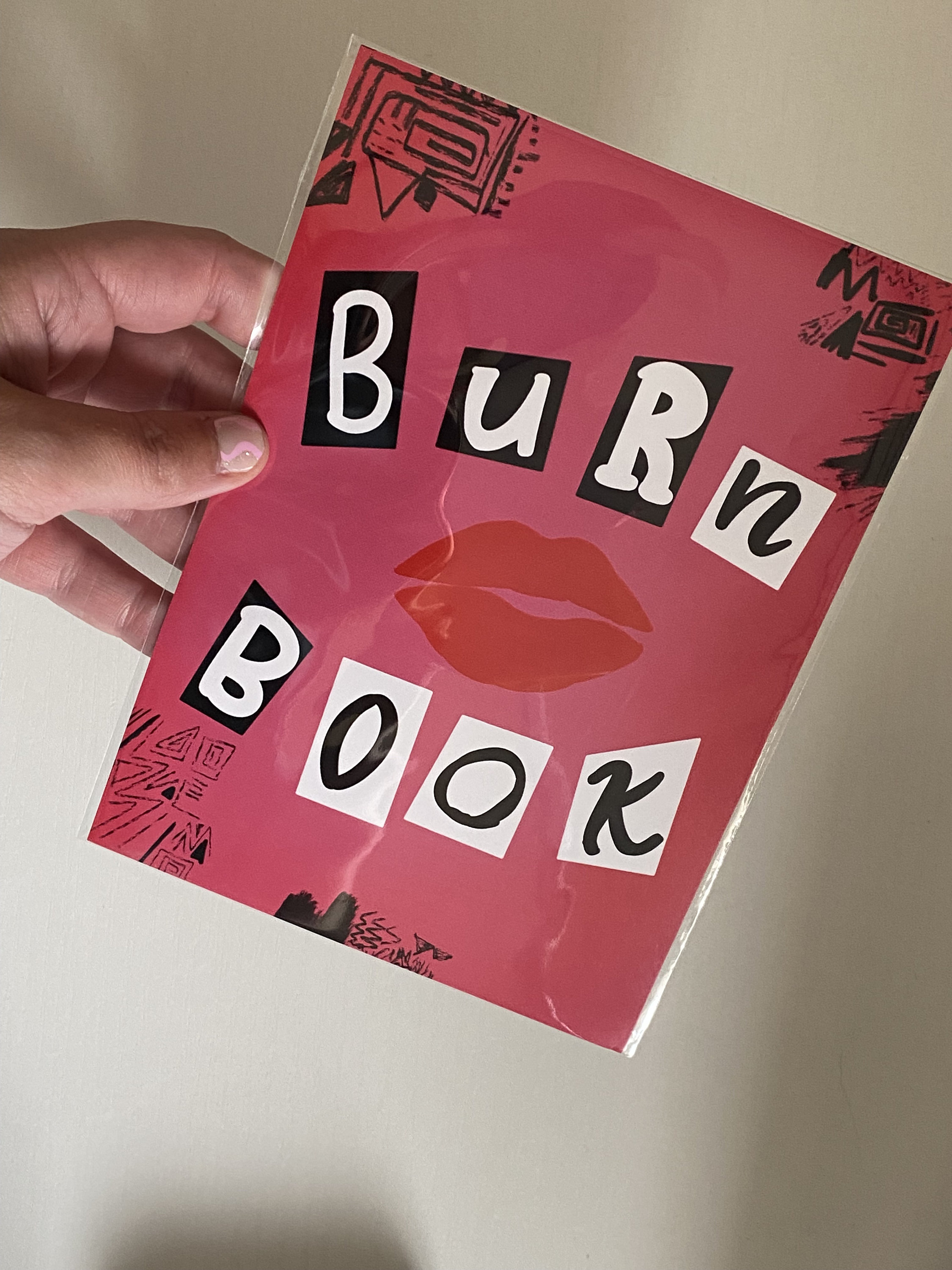 The Original Burn Book Design From The Movie Mean Girls Art
