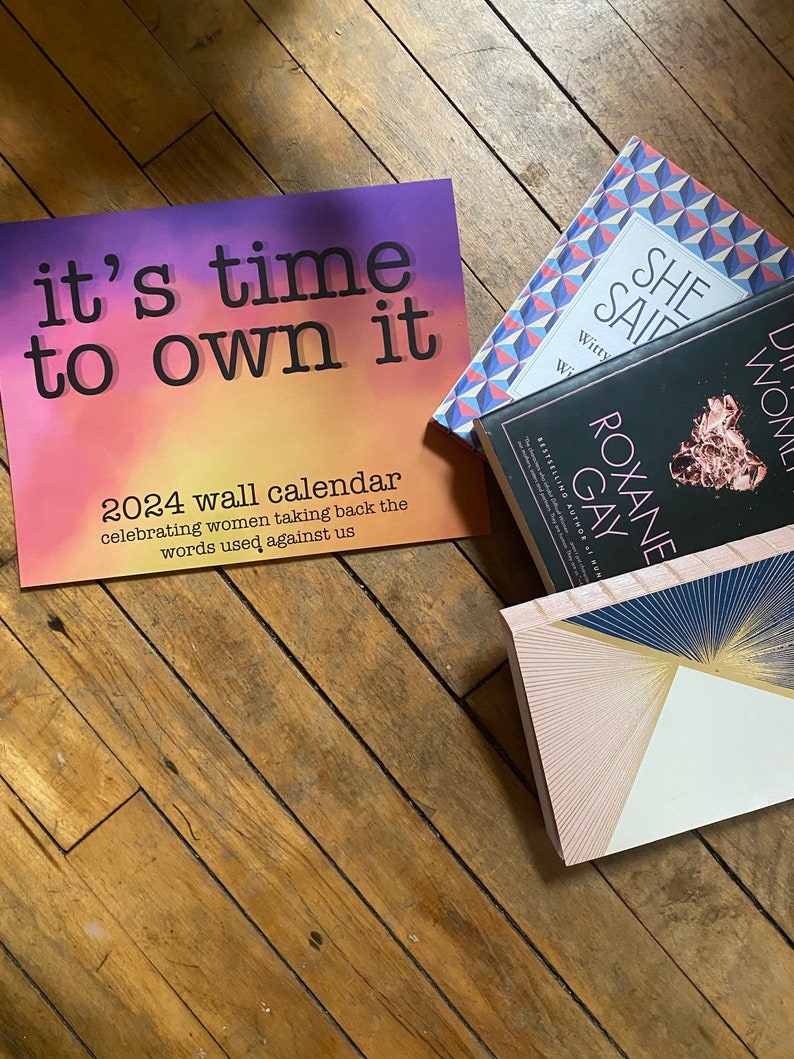 It's Time to Own It, 2025 12 Month Wall Calendar, Inappropriate