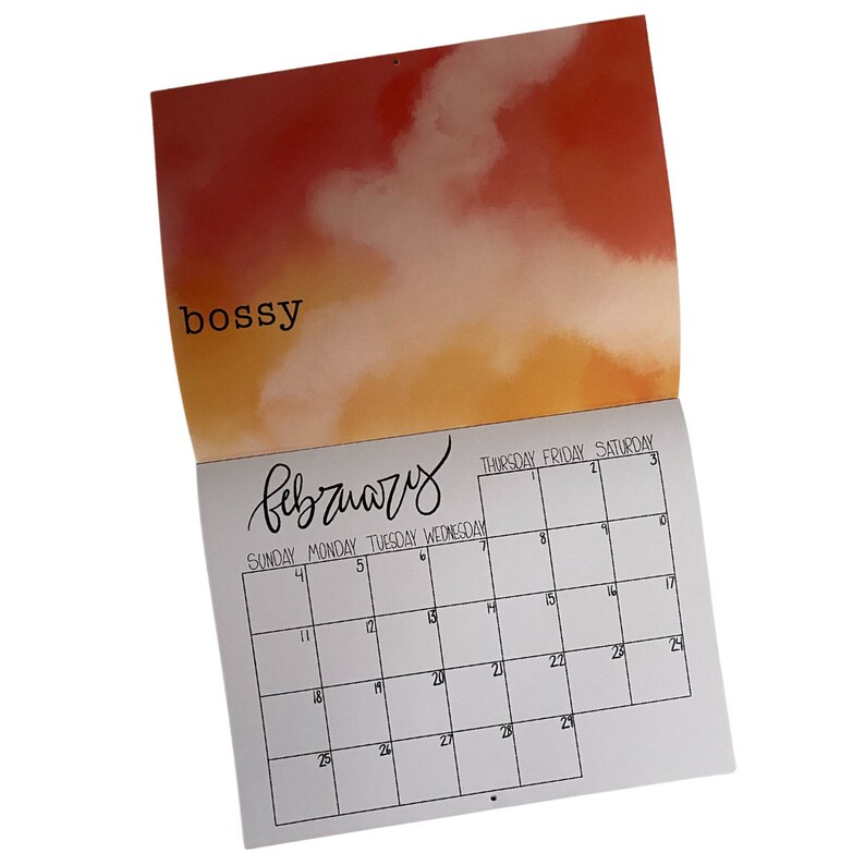 It's Time to Own It, 2024 12 Month Wall Calendar, Inappropriate
