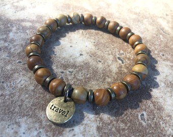 Mala Bracelet, Choose Your Word Wrist Malas - Handmade Mala, Mala Bracelets, Mala Beads, Meditation Jewelry, Wrist Mala