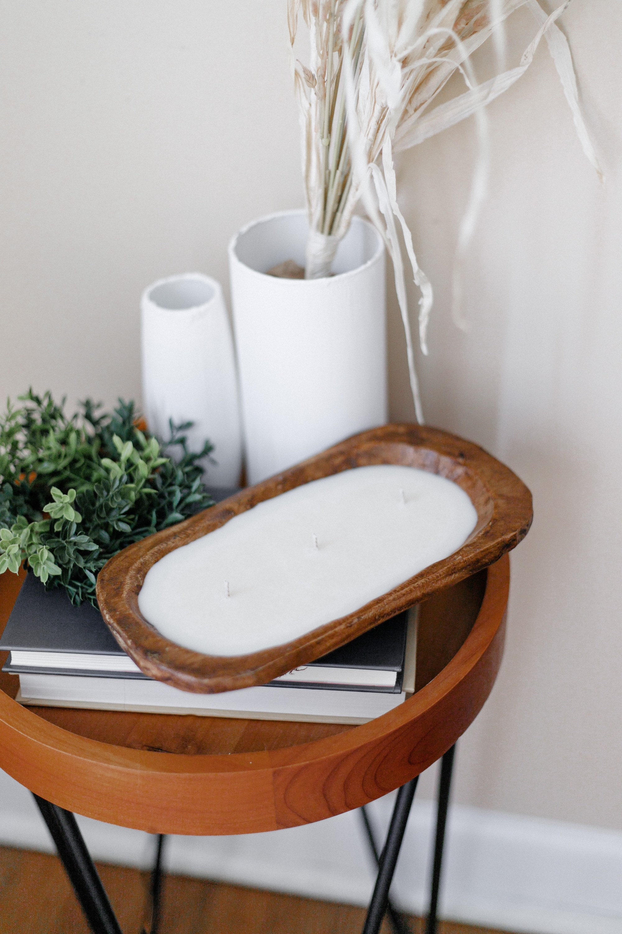 Dough Bowl Candle Soy Candle Small Dough Bowl Candle Etsy