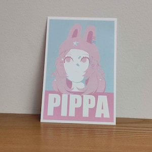 Mini stampa/cartolina Pipkin Pippa 4x6"