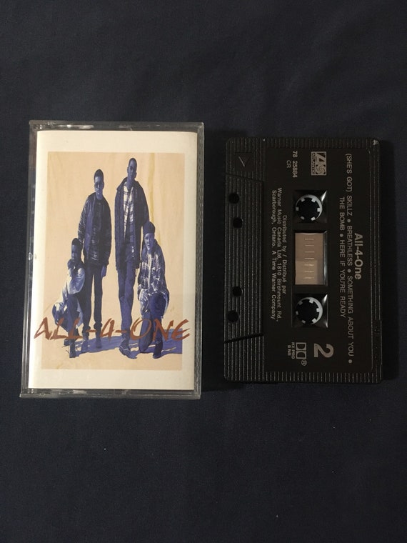 Vintage All 4 One Cinta De Casete 1994 Lanzamiento R Y B Etsy etsy