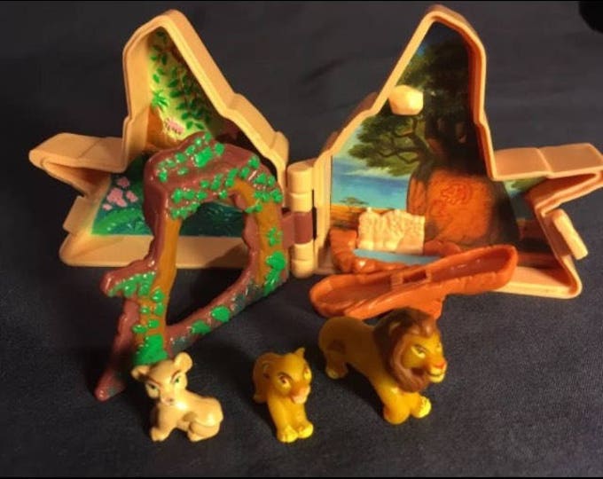 Polly Pocket Disney Set der König der Löwen Königsfelsen Etsy.de
