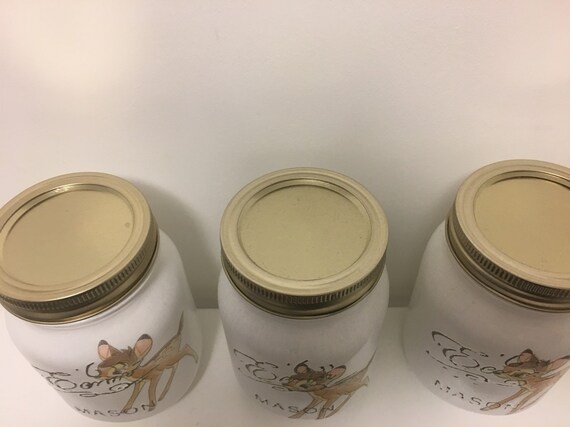 disney tea coffee sugar jars