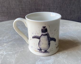 Penguin Fine China Mug cup Bree Merryn Tea Coffee Present Gift