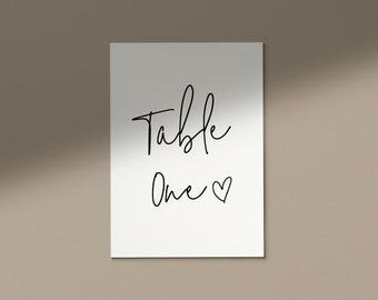 table name card etsy table name card