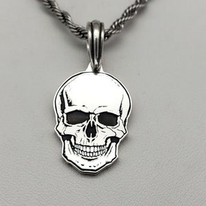 Silver Skull Pendant