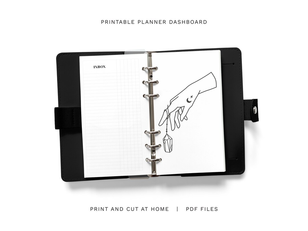 Printable Planner Dashboard Planner Dashboard Dashboards - Etsy