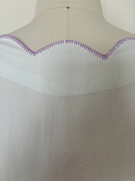1920s Cotton Nightdress