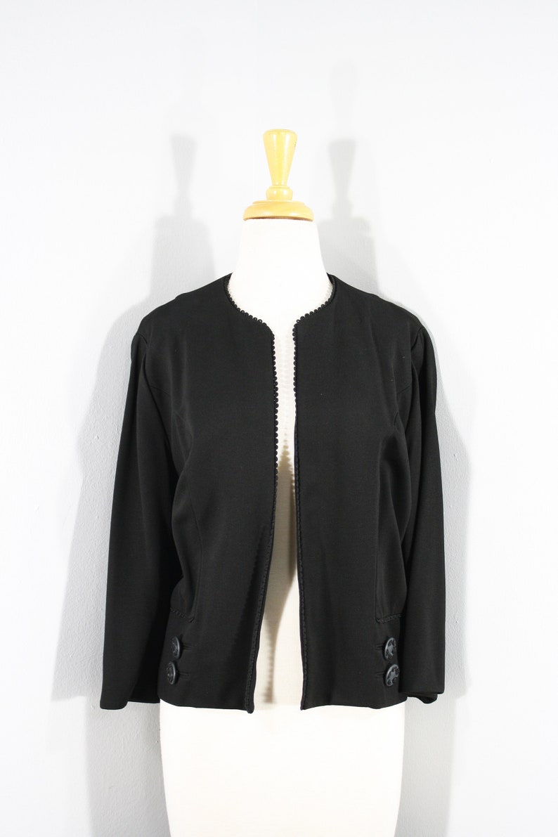 1960s Black Suit Jacket by Gus Mayer Small to Medium 60s - Etsy