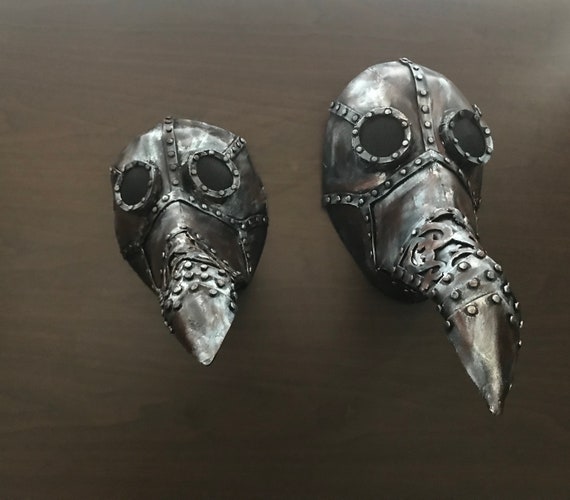 steampunk pest arzt maske gepanzerte maske pest arzt etsy