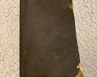 Green Leather Bound Journal