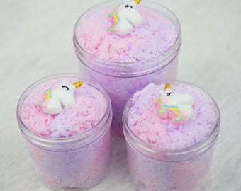 Unicorn Fluff Cloud Slime- by Dream Slimes co.