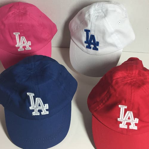 pink dodgers hat