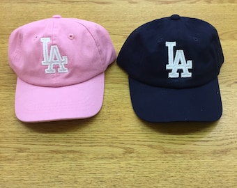 LA Dodgers Infant Cap, LA Dodgers Baby Hat, Baby Boy Dodgers Hat, Baby Girl Dodgers Hat, Pink Hat, Blue Hat