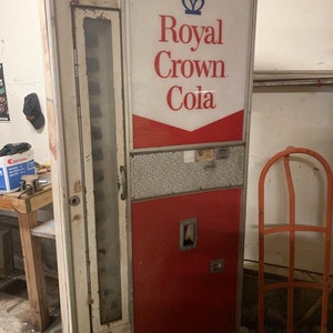 Vintage RC Cola Vending Machine