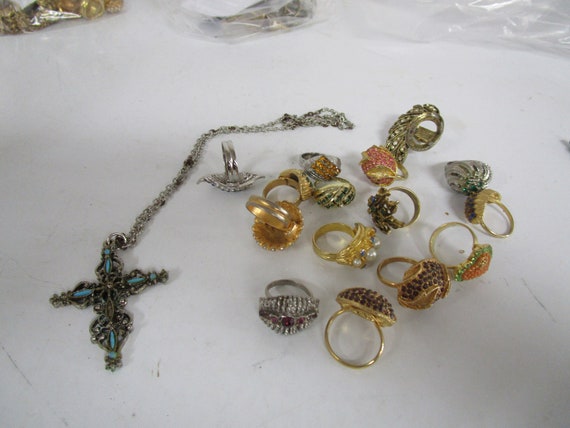 Vintage Assorted Costume Jewelry View 3