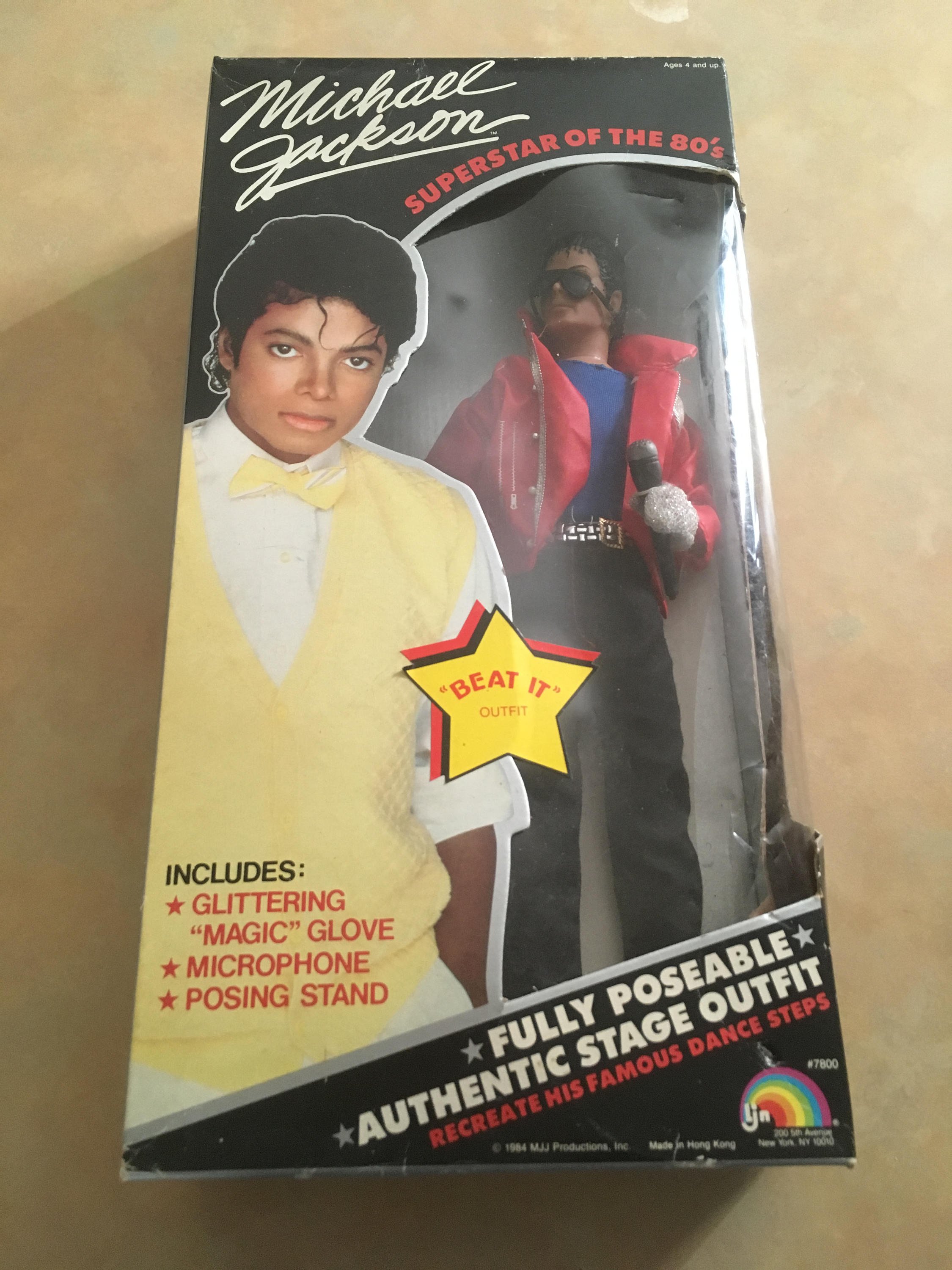 michael jackson beat it doll