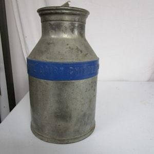 International Dairy Steel Cream Can