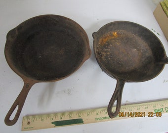 Antique Cast Iron Skillets