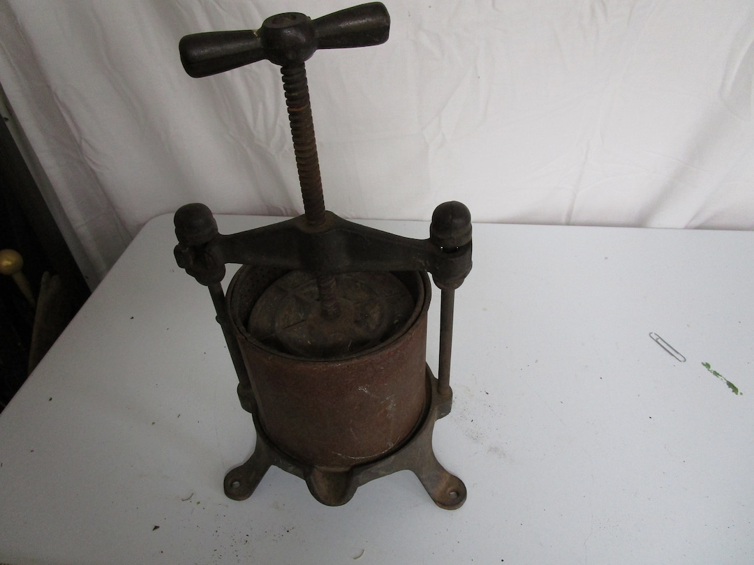 Unique Antique Lard Press Etsy
