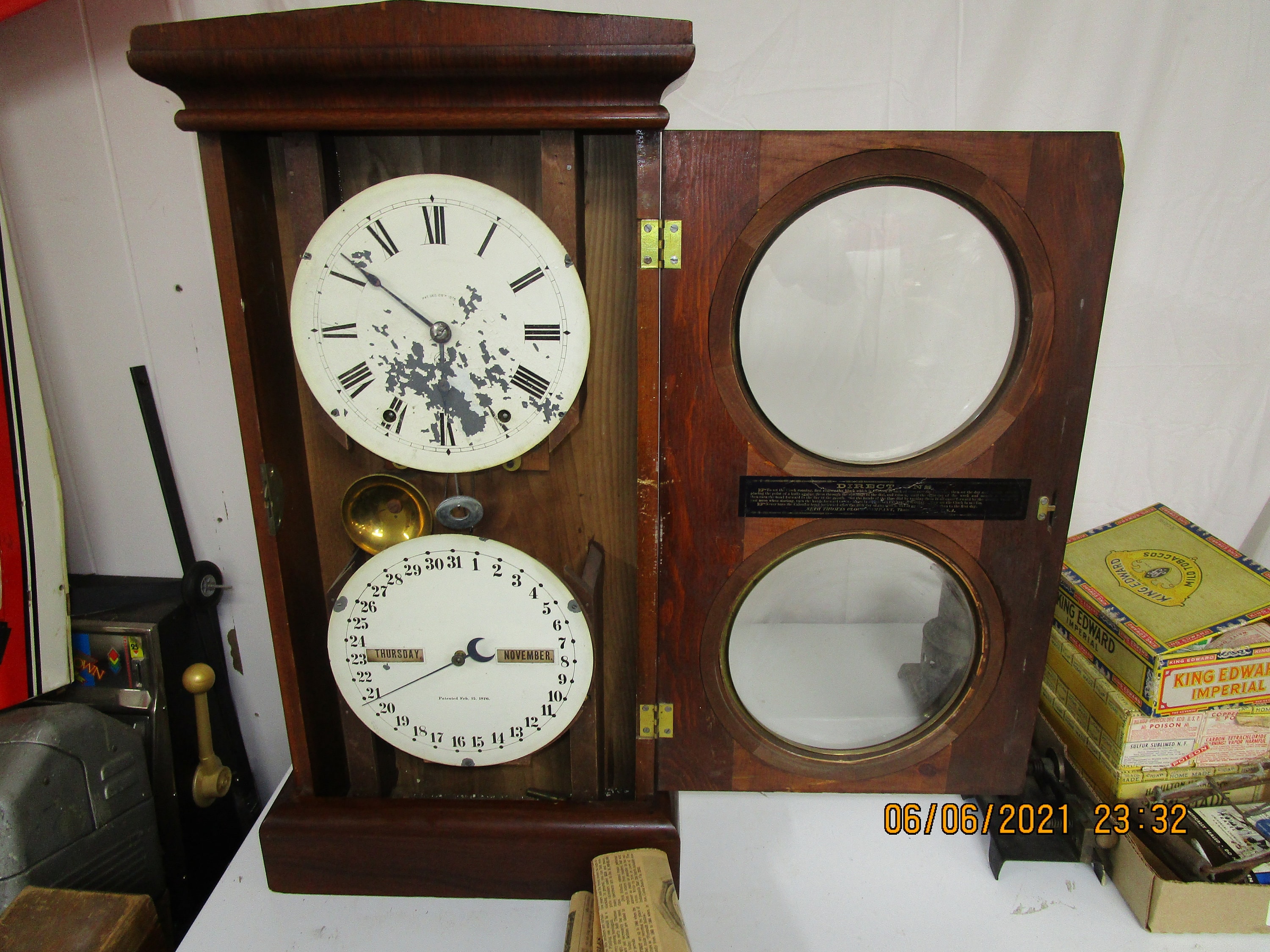 Antique Seth Thomas Parlor Clock Etsy
