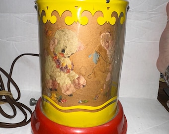 Lampada portatile/a movimento vintage, anni '40/'50 circa