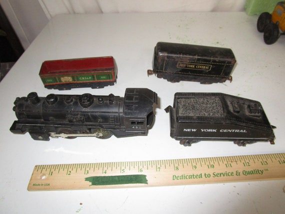 Vintage 1940s - 1950s Marx Train set #3987 with box. Manufactured by t –  Iapello Arts & Antiques